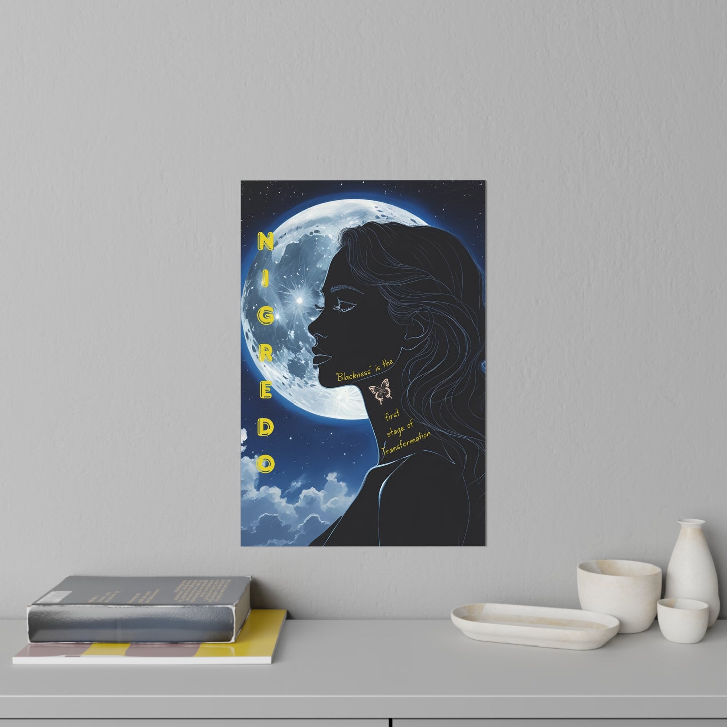 Celestial Wall Decals, Ethereal Room Decoration
