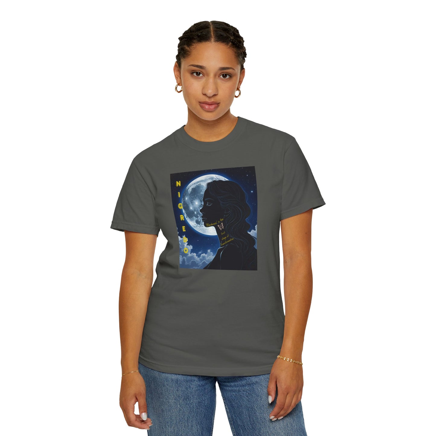 Moonlit Silhouette T-Shirt | Unisex Garment-Dyed Tee
