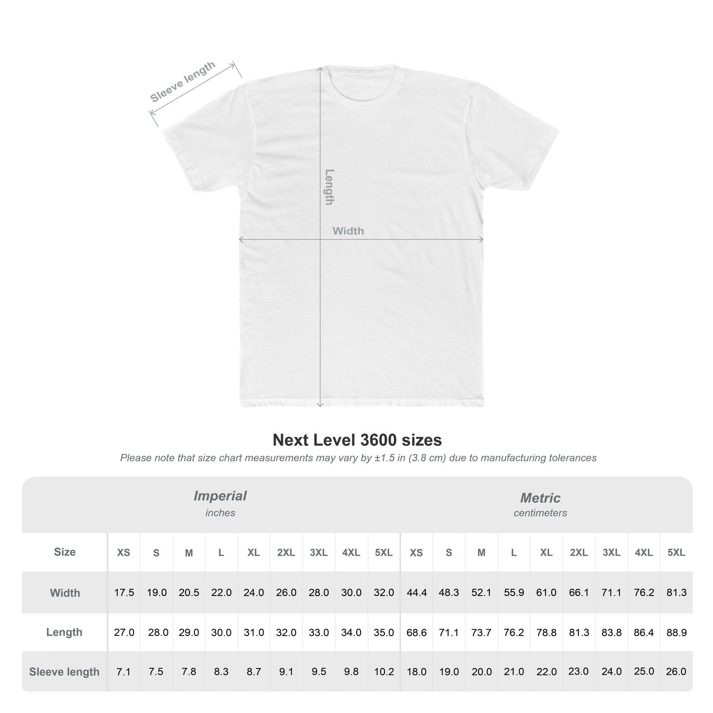 Unisex Cotton Crew Tee - Multi-Color Design