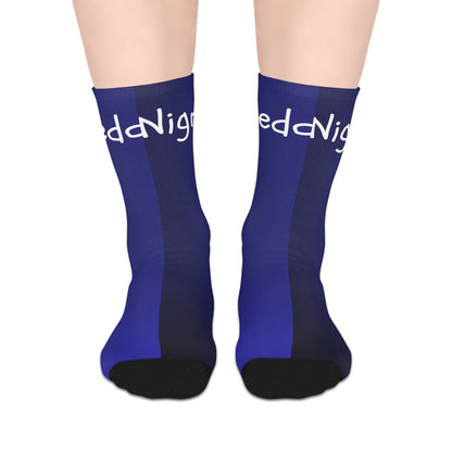 Cozy Midnight Socks | Fun Casual Socks, Gift for Dreamers, Sleepwear Accessory, Unique Sock Gift, Nighttime Vibe