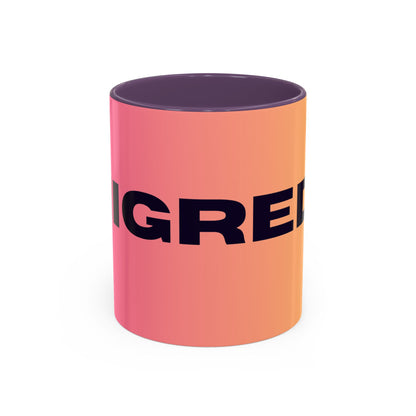 Vibrant Accent Coffee Mug - Eye-Catching Design for Daily Brews
