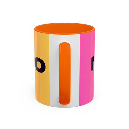 Vibrant Accent Coffee Mug - Eye-Catching Design for Daily Brews