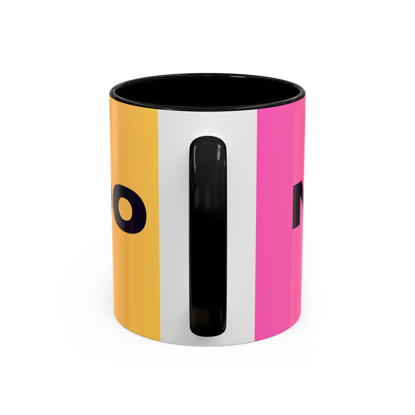 Vibrant Accent Coffee Mug - Eye-Catching Design for Daily Brews
