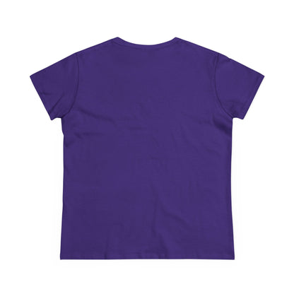 Women's Midweight Cotton Tee with 'Nigredo' Graphic, Casual Shirts