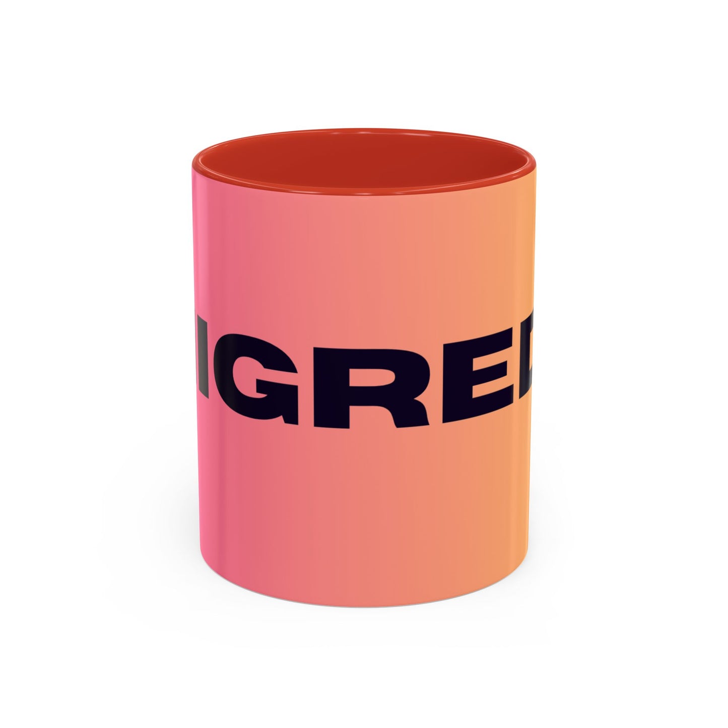 Vibrant Accent Coffee Mug - Eye-Catching Design for Daily Brews