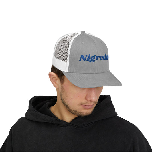 Snapback Trucker Cap with 'Nigredo' Design | Perfect for Casual Outings, Festivals,