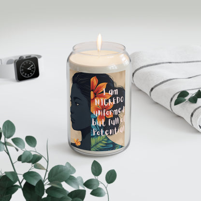 Inspirational Scented Candle | Floral Candle for Relaxation, Motivational Candle, Aromatherapy