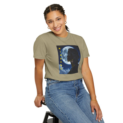 Moonlit Silhouette T-Shirt | Unisex Garment-Dyed Tee