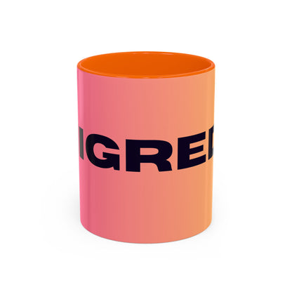 Vibrant Accent Coffee Mug - Eye-Catching Design for Daily Brews