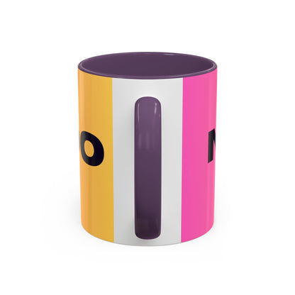 Vibrant Accent Coffee Mug - Eye-Catching Design for Daily Brews