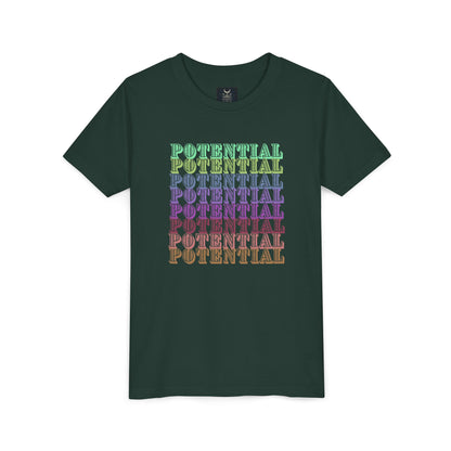 Youth Short Sleeve Tee, Summer Wear, Positive Message Tee