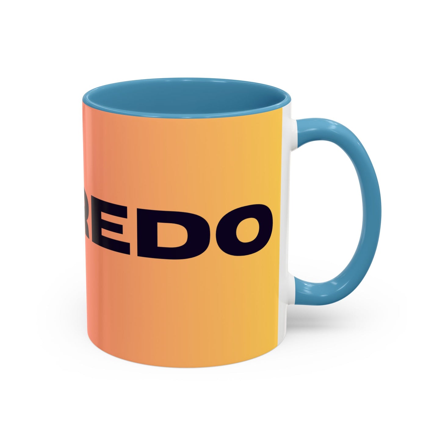 Vibrant Accent Coffee Mug - Eye-Catching Design for Daily Brews