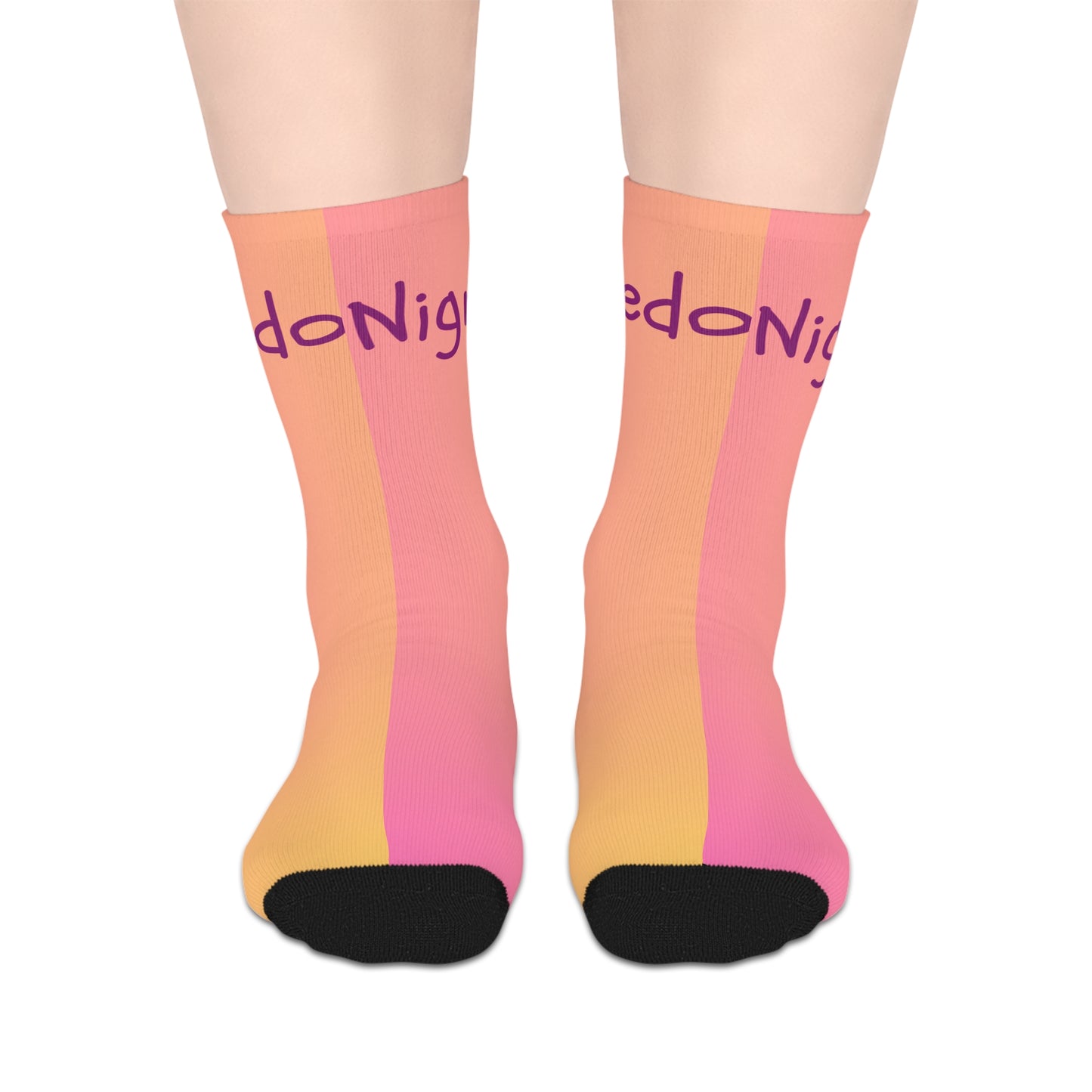 Vibrant Mid-Length Socks- Colorful Socks, Unique Gifts