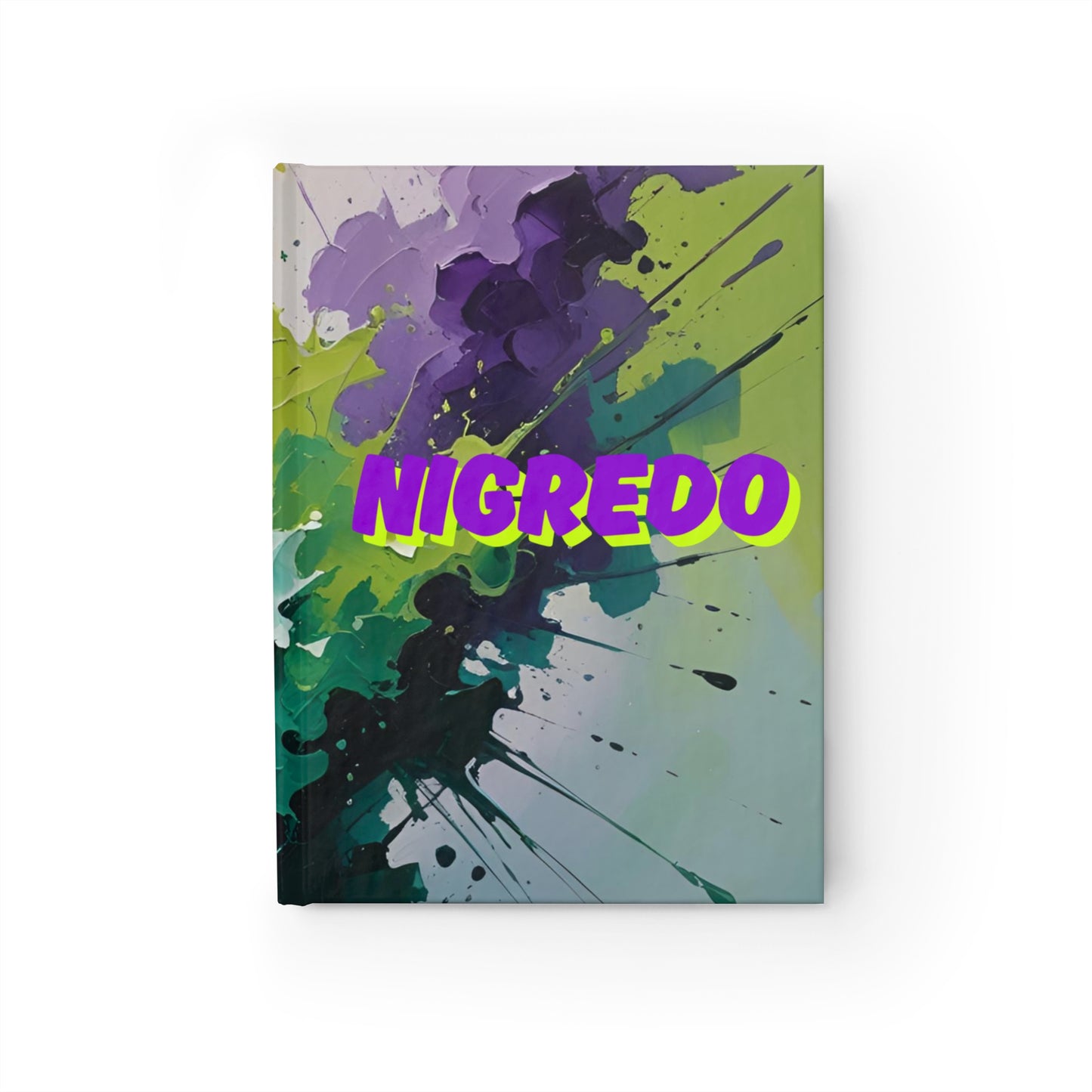 Artistic Journal - Nigredo, Colorful, Gift for Artists, Motivational Sketchbook