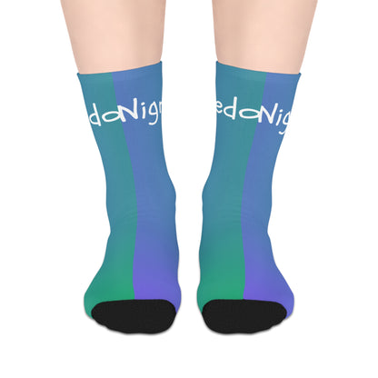 Colorful Mid-Length Socks for Cozy Nights, Fun Fashion Socks