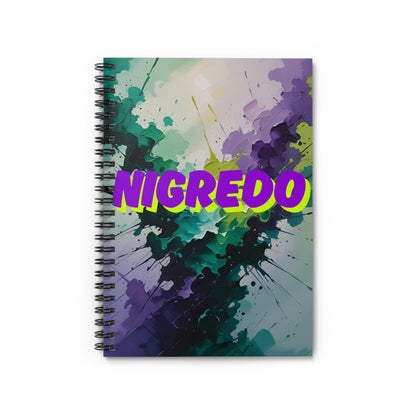 Colorful Spiral Notebook - Ruled Lines, Vibrant Journal for Creatives