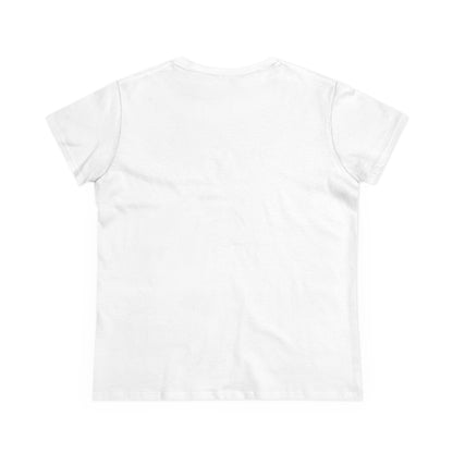 Women's Midweight Cotton Tee with 'Nigredo' Graphic, Casual Shirts