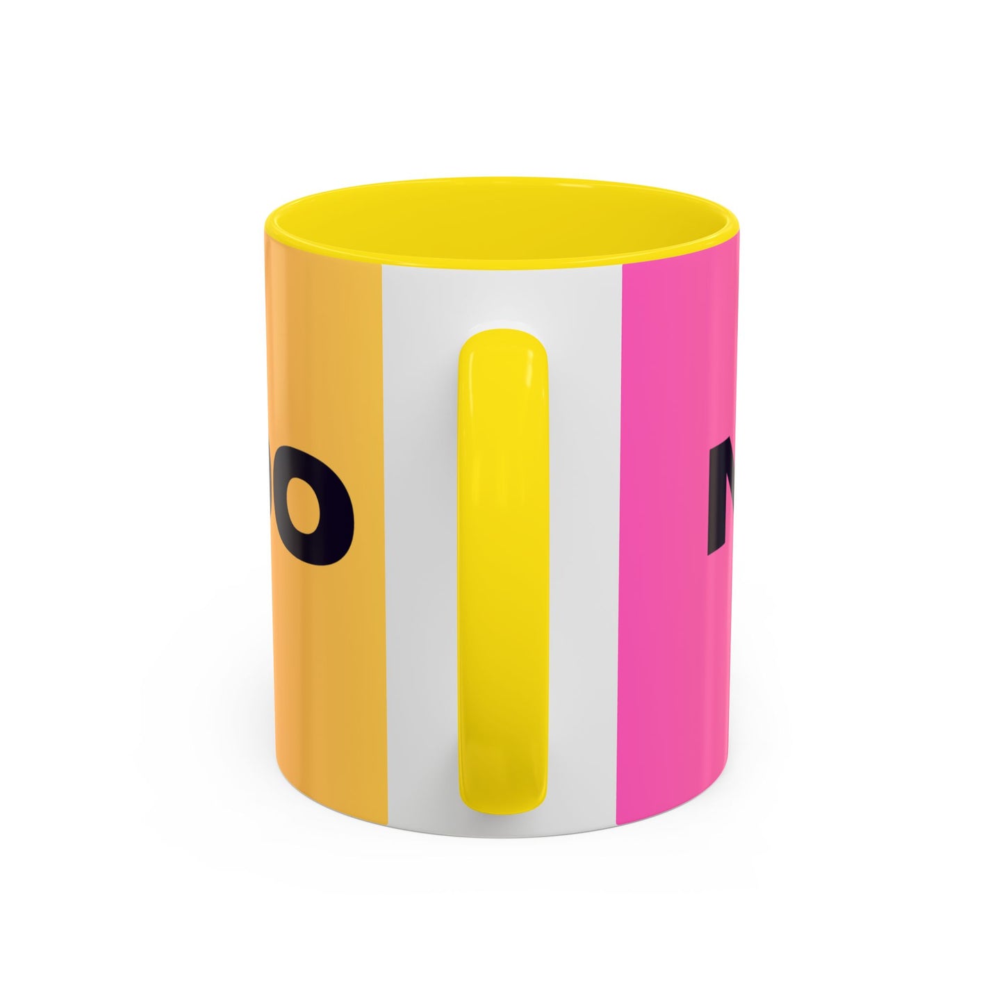 Vibrant Accent Coffee Mug - Eye-Catching Design for Daily Brews