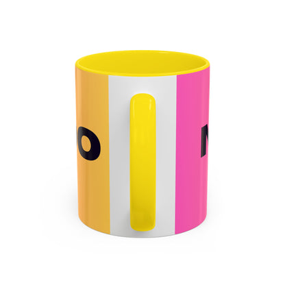 Vibrant Accent Coffee Mug - Eye-Catching Design for Daily Brews