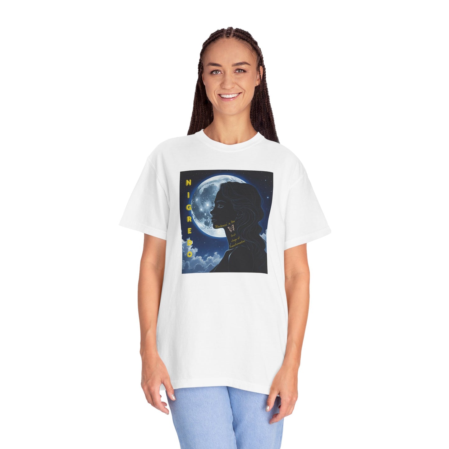 Moonlit Silhouette T-Shirt | Unisex Garment-Dyed Tee