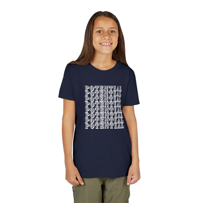 Youth Short Sleeve Tee - Summer Fun- Colorful Word Tee