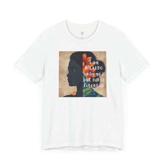Empowering Unisex Tee, Inspirational Shirt, Self-Love Graphic Tee,