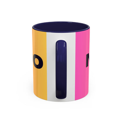 Vibrant Accent Coffee Mug - Eye-Catching Design for Daily Brews