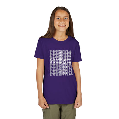 Youth Short Sleeve Tee - Summer Fun- Colorful Word Tee