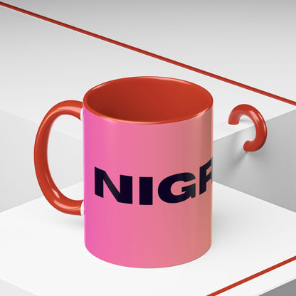 Vibrant Accent Coffee Mug - Eye-Catching Design for Daily Brews