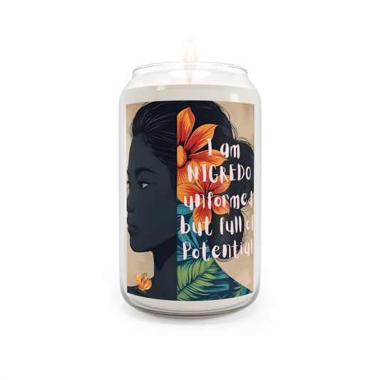 Inspirational Scented Candle | Floral Candle for Relaxation, Motivational Candle, Aromatherapy
