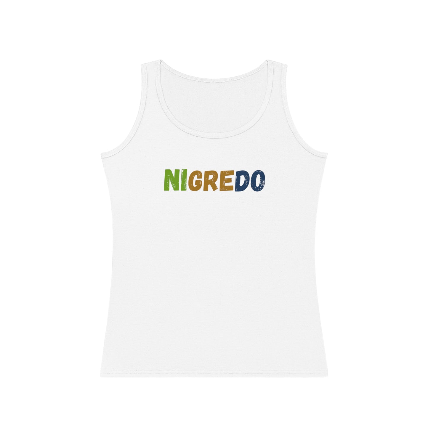 Women's Tank Top with 'Nigredo' Design