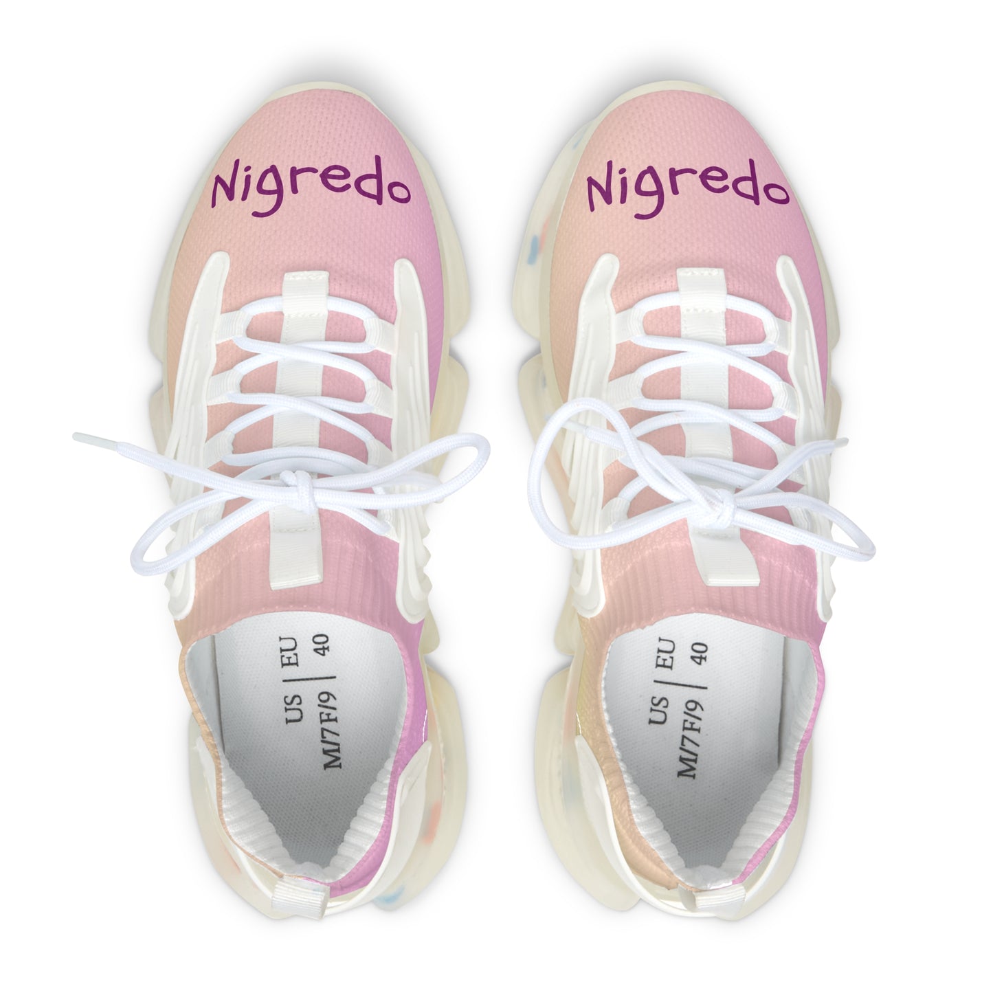 Chic Women's Mesh Sneakers, Trendy Athletic Footwear