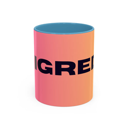 Vibrant Accent Coffee Mug - Eye-Catching Design for Daily Brews