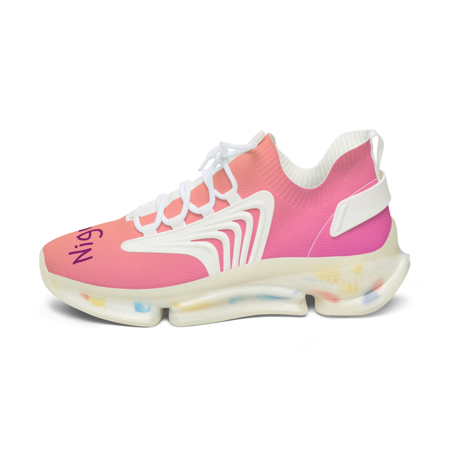 Colorful Women's Mesh Sneakers for Active Lifestyle, Lightweight Running Shoes