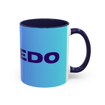Bold Gradient Coffee Mug - Office Decor, Morning Coffee