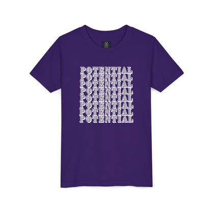 Youth Short Sleeve Tee - Summer Fun- Colorful Word Tee