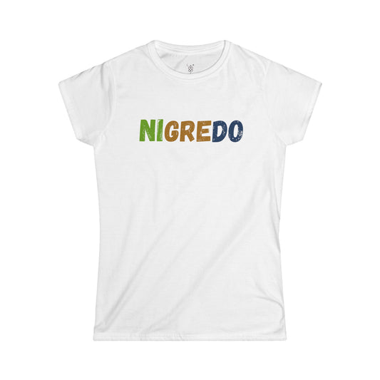 Women’s Nigredo Tee, Unique Gift for Students