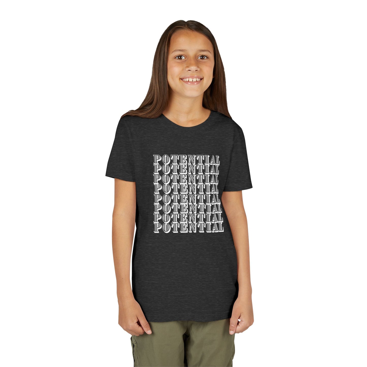 Youth Short Sleeve Tee - Summer Fun- Colorful Word Tee