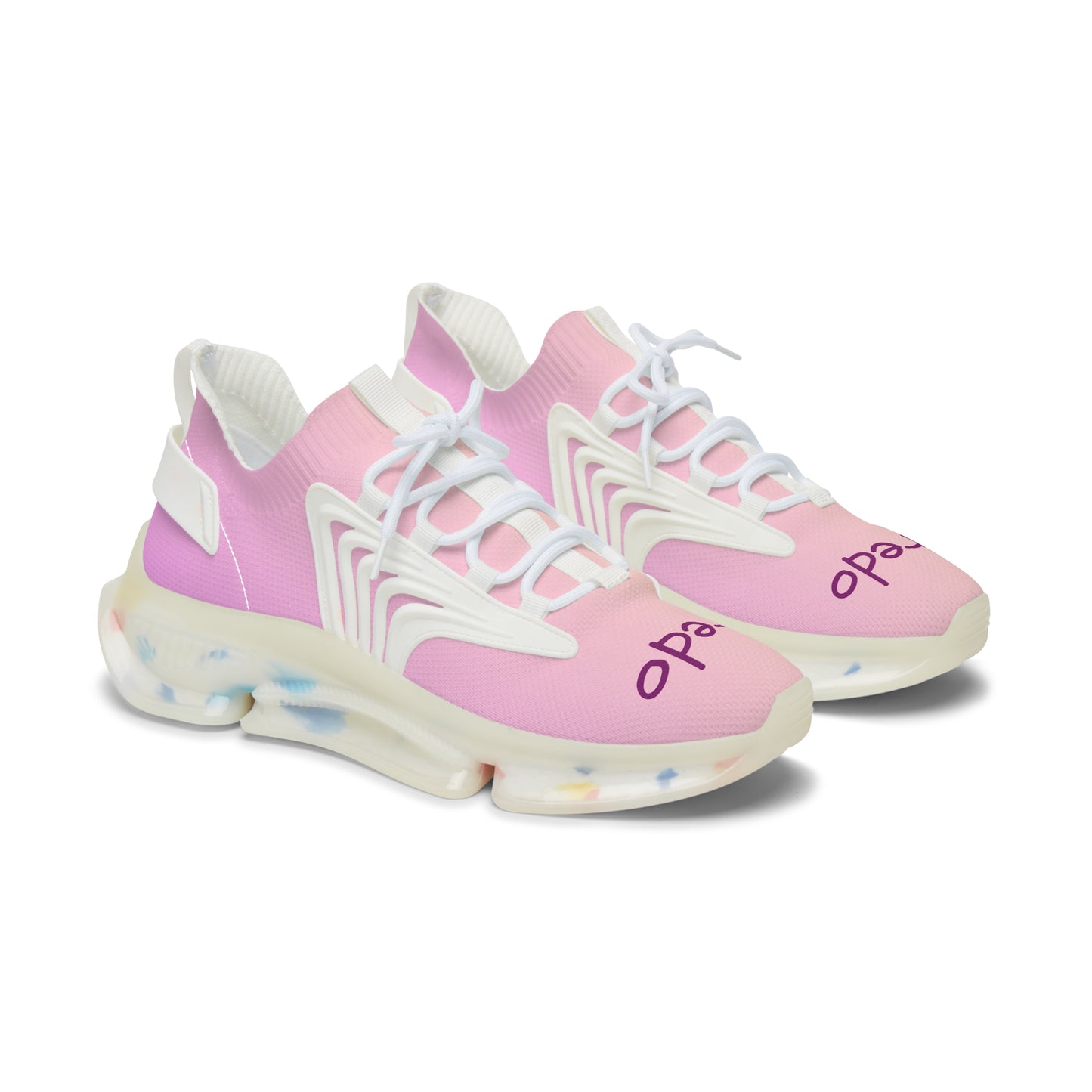 Chic Women's Mesh Sneakers, Trendy Athletic Footwear