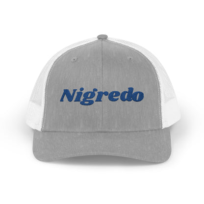 Snapback Trucker Cap with 'Nigredo' Design | Perfect for Casual Outings, Festivals,