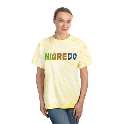 Vibrant Tie-Dye Tee, Cyclone - Unisex Fashion Top