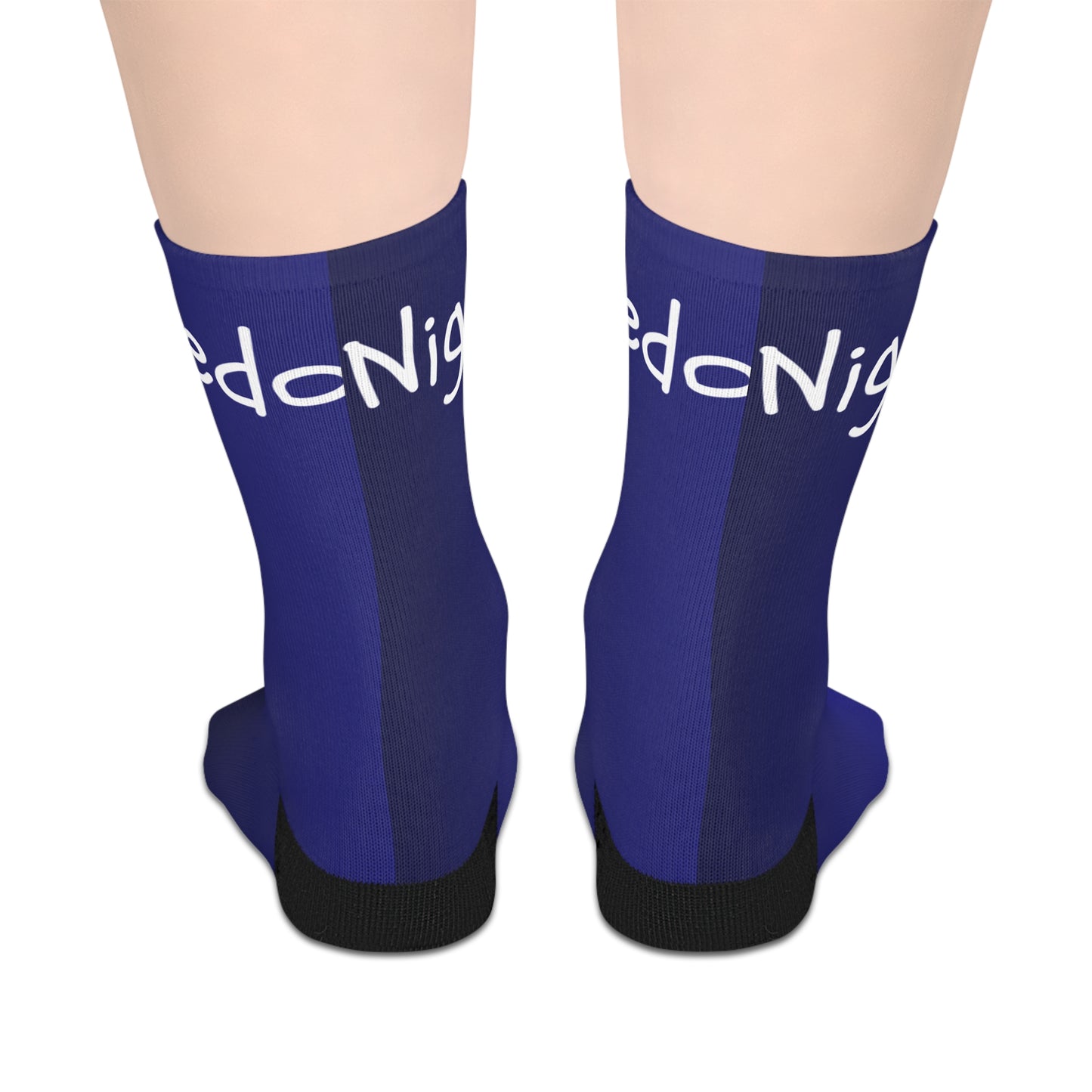 Cozy Midnight Socks | Fun Casual Socks, Gift for Dreamers, Sleepwear Accessory, Unique Sock Gift, Nighttime Vibe