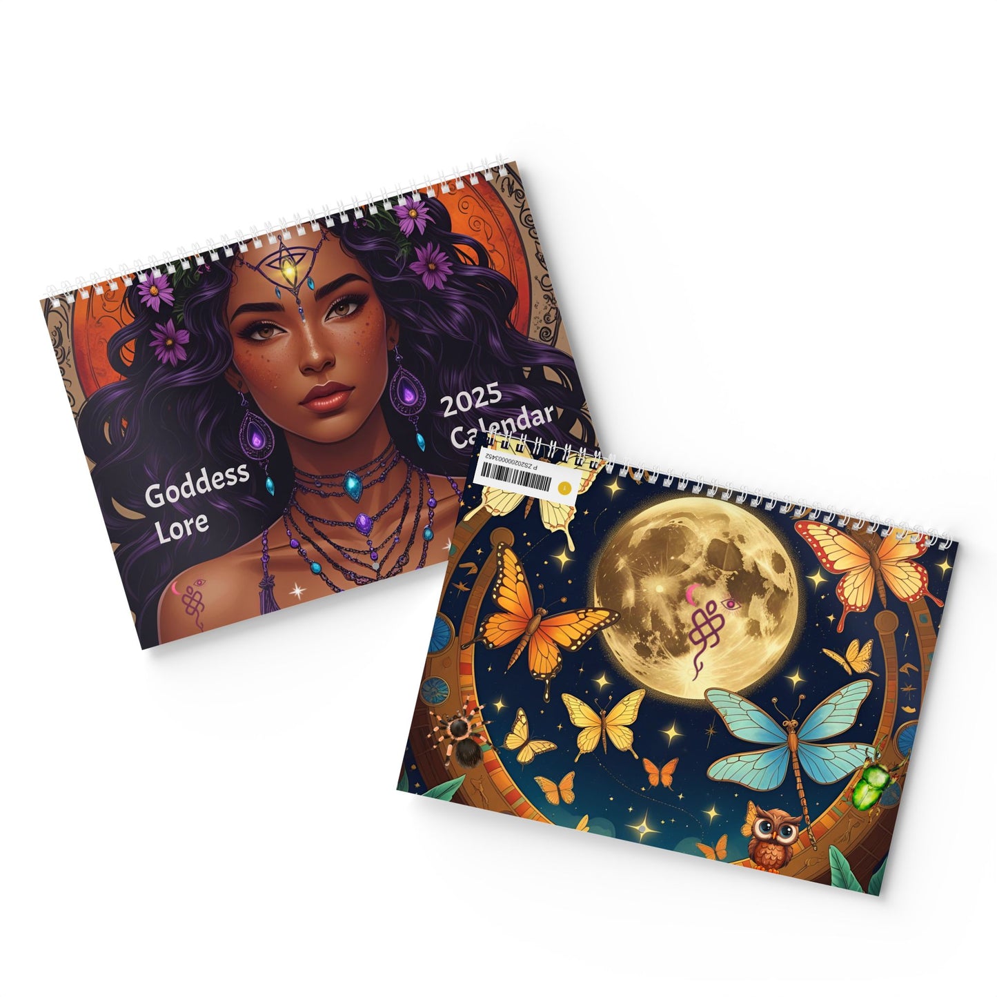 Mystical Artistic 2025 Wall Calendar