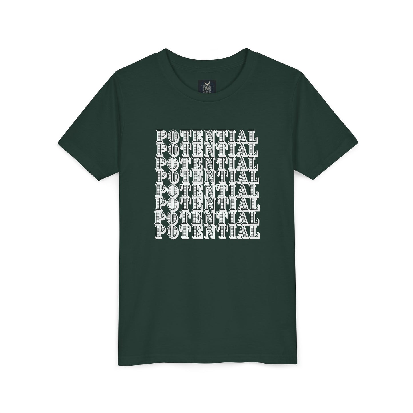 Youth Short Sleeve Tee - Summer Fun- Colorful Word Tee