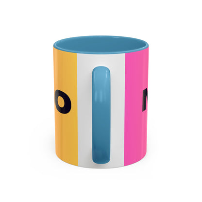 Vibrant Accent Coffee Mug - Eye-Catching Design for Daily Brews