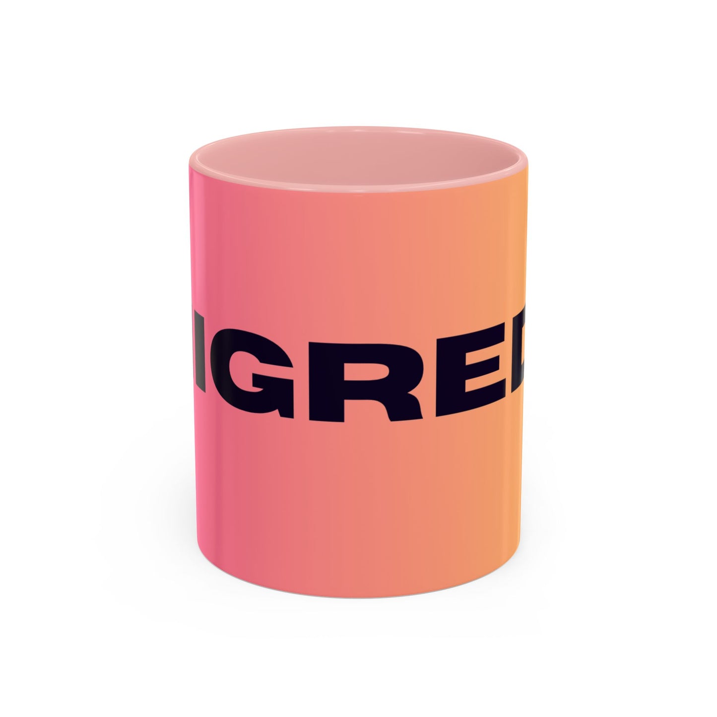 Vibrant Accent Coffee Mug - Eye-Catching Design for Daily Brews