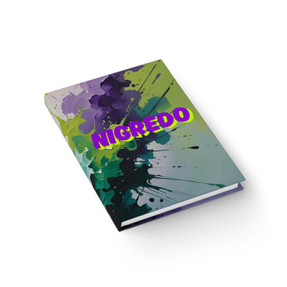 Artistic Journal - Nigredo, Colorful, Gift for Artists, Motivational Sketchbook