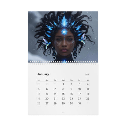Mystical Artistic 2025 Wall Calendar